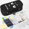Wzone Pencil Case Large Capacity with Organiser 5 Compartments for