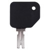 ZTUOAUMA 2X Forklift Keys #166 186304 1430 with Plastic Handle