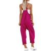 UNIANKIYA One Piece Jumpsuits for women V Neck Sleeveless Loose
