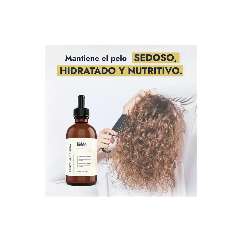 Proteina De Seda Hidrolizado Liquido Capilar Y Facial 100g
