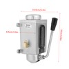 AUNMAS Manual Lubrication Pump 500CC with Dual Outlet, CNC Machine