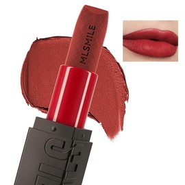 Easilydays Red Matte Lipstick, Velvet Matte Lip, Long-Lasting Vibrant Color Waterproof 24 Hours, Soft Creamy Texture like Cloud, Cruelty-Free, Fall Lip Color Makeup for Women, 05 Rouge Dark Red#