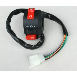 FANCY SCOOTERS 7 WIRE LEFT SIDE SWITCH (C) FOR COOLSTER MAX TRADE 50cc 110cc 125cc ATV QUAD