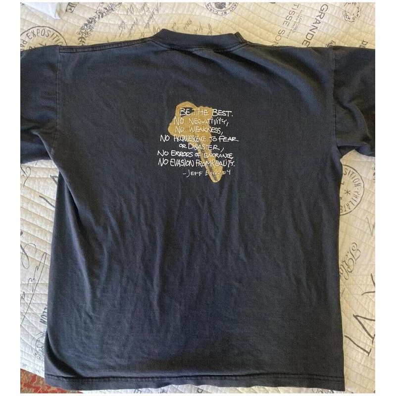 Jeff Buckley So Real 1994 Tour Black T-Shirt - Size: