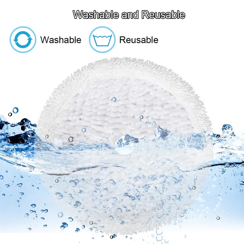 EATBALE Steam Mops Pads Replacement for Bissell 3115 SpinWave Hard
