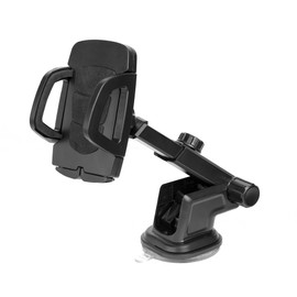Fumei Big Arm & Foot Car Mount, Dashboard/Windshield Suction Cup Holder for Walkie-Talkies, Smartphones
