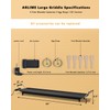 35" Large Electric griddle, Arlime Indoor Outdoor Teppanyaki Table Top