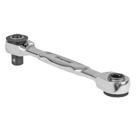 Sealey Premier Micro Ratchet Bit Driver & Wrench 1/4" Sq & 1/4" Hex Drive - AK6972