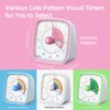 Ainowes 60-Minute Visual Timer with Night Light, Countdown Timer for