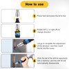 12PCS Impact Screwdriver Set, Professional 1/2" Hand Impact Wrench, S2