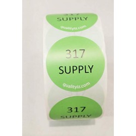 1.5", 317 Vaccine Supply Labels (100/roll)