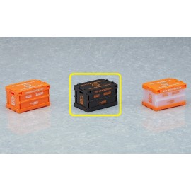 Good Smile Company Nendoroid More Anniversary Design Container Parts Storage Box Cream Soda Malibu - Anniversary - Black