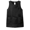 Anfamie Non-Iron Apron, Round, Nursing Nursing, Plain, Large Capacity Pockets,