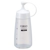 Asbel 2142 Seasoning Bottle, Narrow Mouth, Forma, White