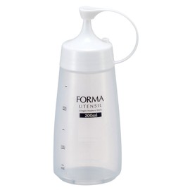 Asbel 2142 Seasoning Bottle, Narrow Mouth, Forma, White