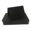50 Pcs Black Blank Place Cards-Blank Tent Table Place Cards