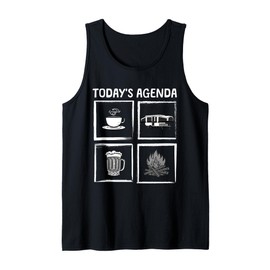 Cool Pop Up Camper Art For Men Women Caravan Popup Camper Tank Top