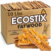 Approx. 120 Eco-Stix Fatwood Starter Kindling Firewood Sticks Wood Stoves