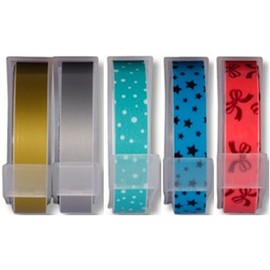 Motex 5 PARTY MIX Embossing Label Maker Tapes 9mm