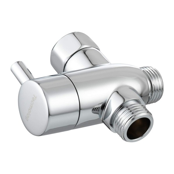Tecmolog DSF012 Shower Diverter Valve 3-Way 1/2 Inch Brass Shut-Off
