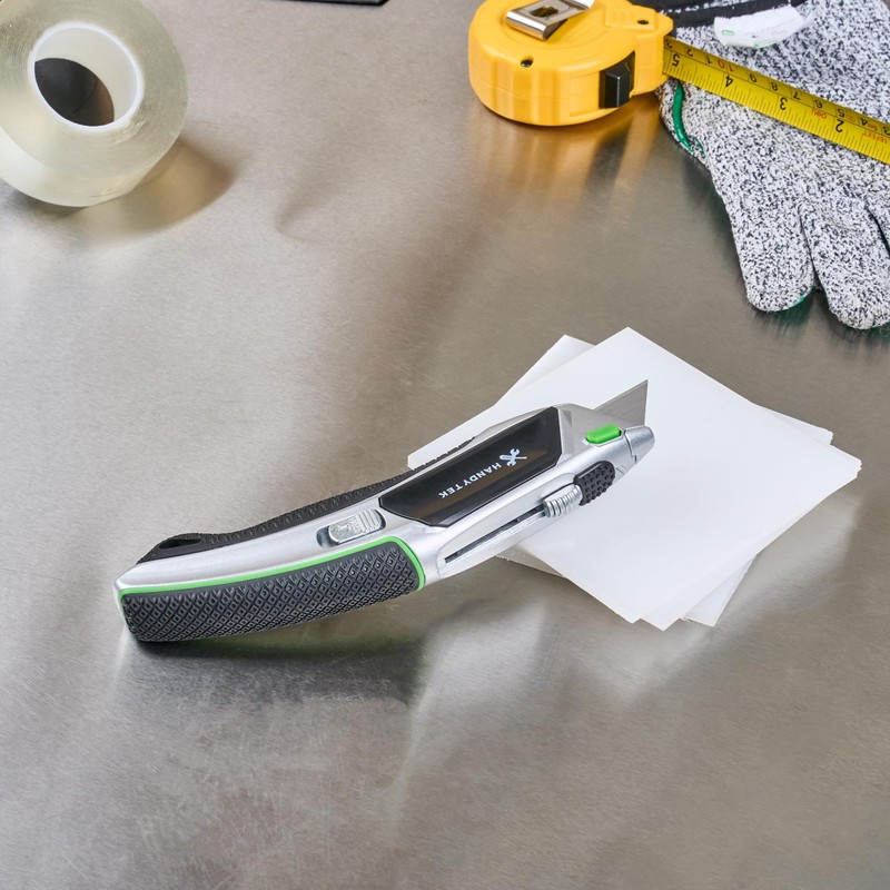 Restaurantware-Handy Tek Auto Loading Utility Knives, 6 Retractable Box Cutters