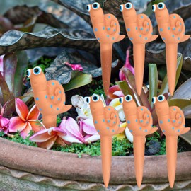 Relaxweex 6 Pcs Ceramic Water Sensor for Plants, Moisture Monitor, Snails