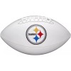 Wilson Pittsburgh Steelers Full Size Autograph Signature Series White Panel