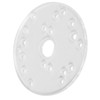 Router Universal Base Plate Acrylic with Centering Pin Screws for