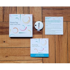 Powerstick PowerTag Mini Bluetooth Tracking Air Tag Key Child Pet Finder Location Device