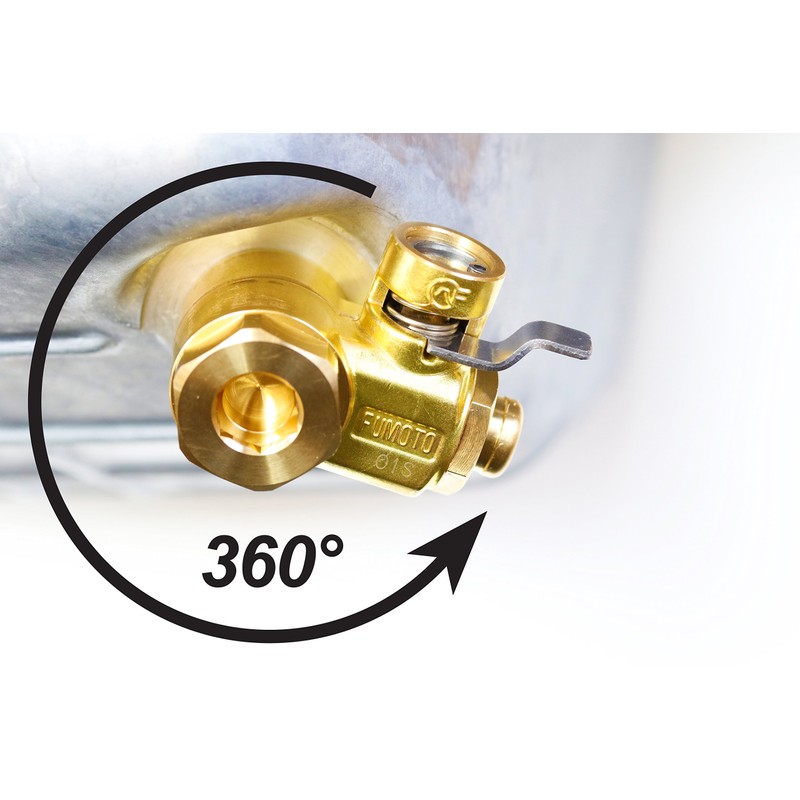 F109SX: New Generation Fumoto® Valve with 12mm-1.5 Thread Size