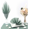 50 Serviettes Fabric-Like – Romantic; Colour: Eucalyptus Green, Size: 40