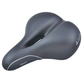 VELO VL-6103E Comfort Saddle Voam Boam [Cloud O] V-foam Series, Black