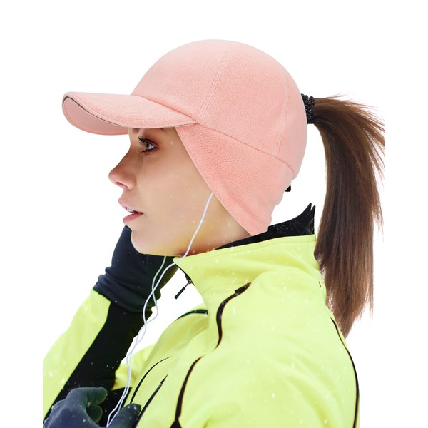 Gisdanchz Winter Hats for Women Ponytail Hat with Ear Flaps