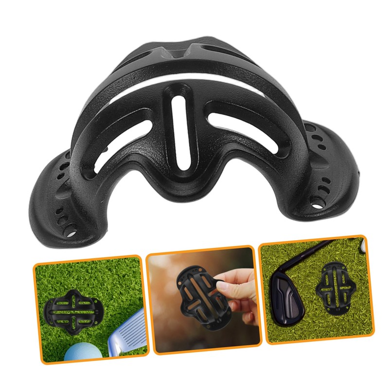 Abaodam 2pcs Golf Ball Line Marker Accurate Alignment Stencil Tool