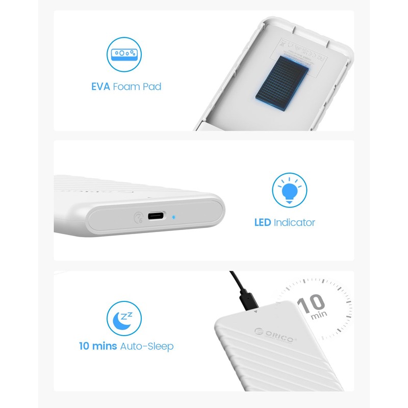 ORICO 2.5 Inch HDD Case USB 3.0 Connection SATA Hard