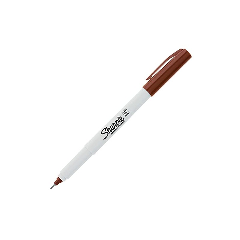 Sharpie Ultra Fine Point Permanent Marker Open Stock-Brown