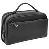 Full Grain Leather Toiletry Bag, Wash Bag Shaving Kit, Cosmetics