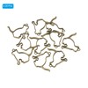 PATIKIL Alloy Open Back Bezel Pendants, 20 Pack Cat Shaped
