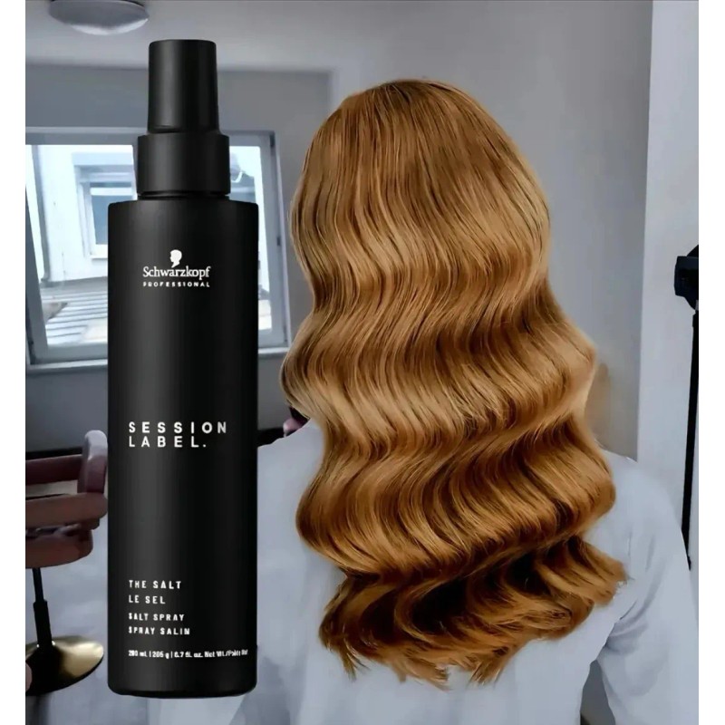 Schwarzkopf Session Label Salino Para Ondas De Playa