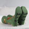 MBMSO Squirrel Socks 2 Pairs Hold My Nuts Socks Funny