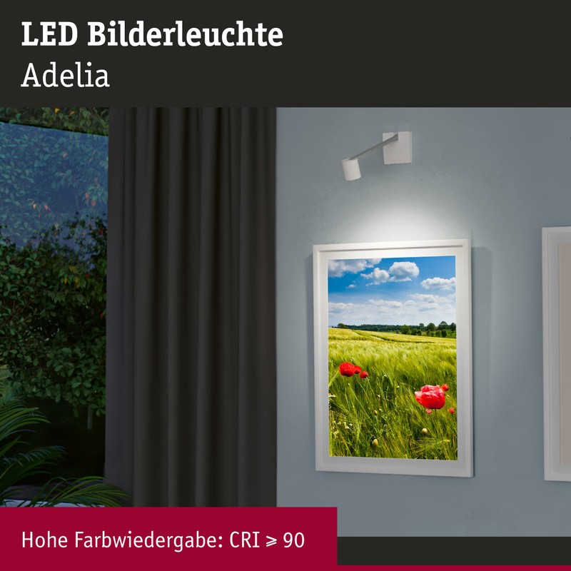 Paulmann Adelia 95574 LED Picture Light 370 lm Including 1