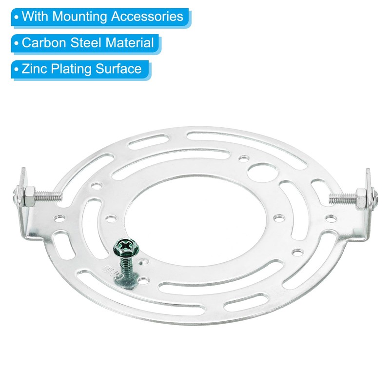 PATIKIL 115mm (4.53"") Universal Light Fixture Mounting Bracket Kit, 3set