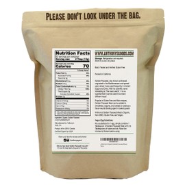 Anthony's Organic Golden Flaxseed Meal, 1.5 lb, Gluten Free, Non-GMO, Vegan, Ground Golden Flaxseed