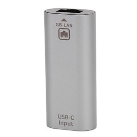 USB C Ethernet Adapter, Plug and Play Light Portable Ethernet Adapter Support Hot Plug for Computers for Tablets