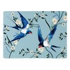 Set of 4 (8 pc) Flying Home Birds Placemat &