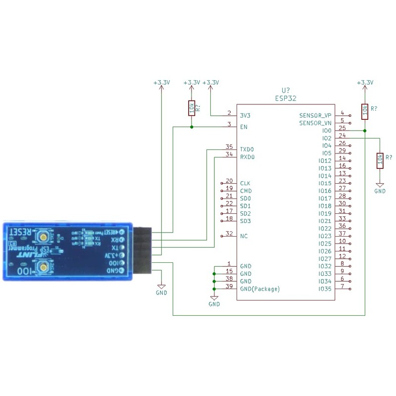 FLINT ESP Programmer R3 (ESP Programmer) (USB Type-C)