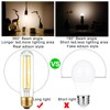 LiteHistory Tubular Light Bulb 6W Equal E26 LED Bulb 60