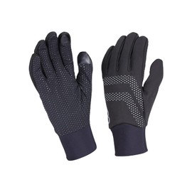 BBB Cycling Unisex's Gloves RaceShield WB 2.0 | Windproof Outdoor Touchscreen Non-Slip | Men and Women | MTB Road Bike Urban Cycling | BWG-33 XL, Black