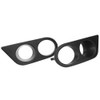 Pair of Front Bumper Fog Light Covers Trim 51112695256 Fit