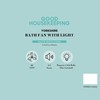 Good Housekeeping 90052 Yorkshire Decorative 80 CFM 2.5 Sones Bathroom